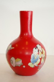 Appraisal: CHINESE PORCELAIN VASE DEICTING CHILDREN AT PLAY