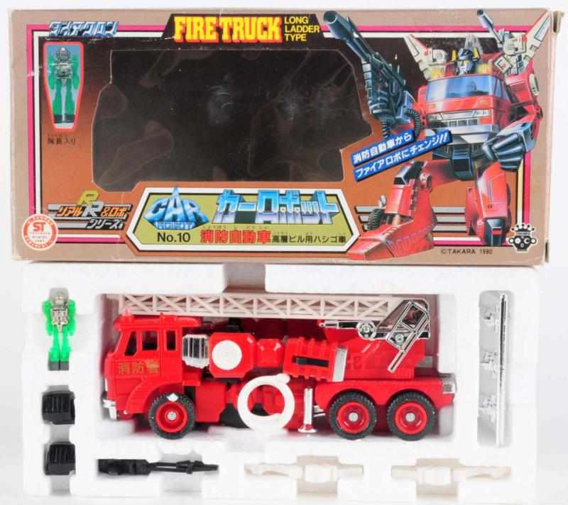 Appraisal: Diaclone Fire Truck Takara Transformers character Inferno traces his roots