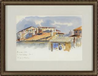 Appraisal: Granada Spain by Frank Sauerwein Frank Sauerwein - Granada Spain