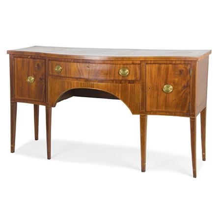 Appraisal: Federal Inlaid Mahogany Sideboard Estimate nbsp nbsp nbsp - nbsp