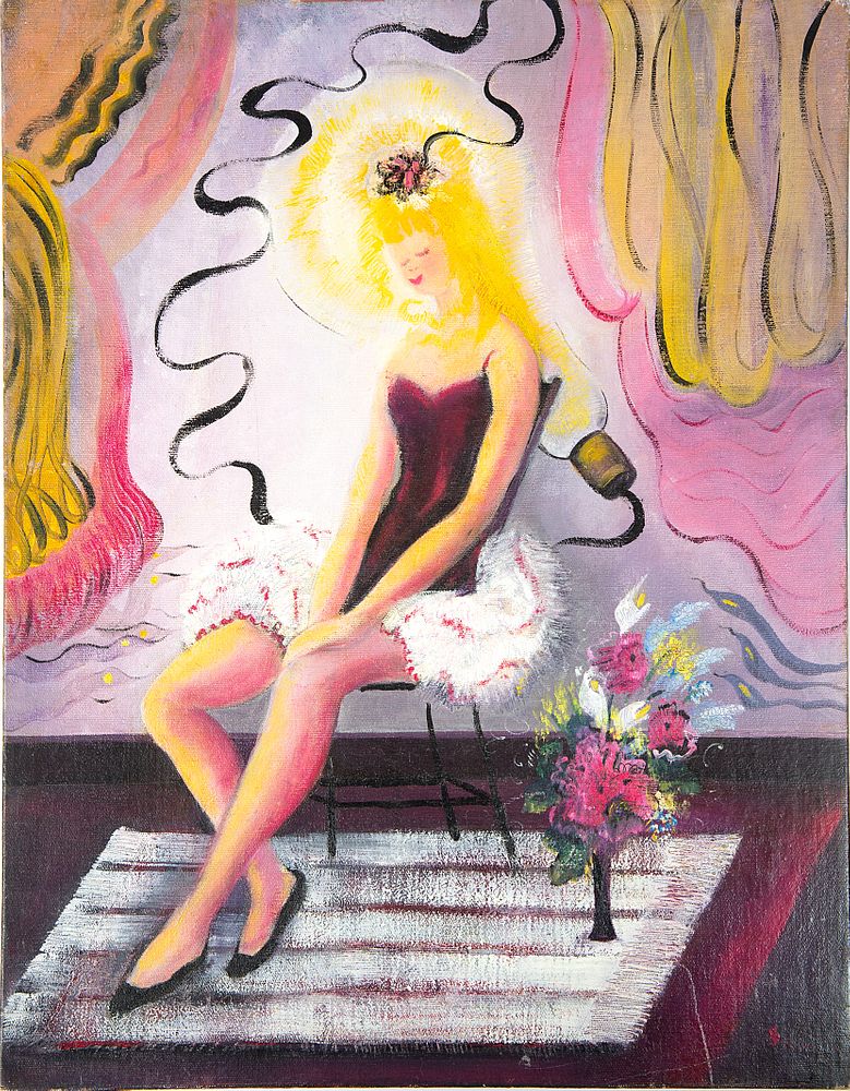 Appraisal: ATTRIBUTED TO FLORINE STETHEIMER AMERICAN - ATTRIBUTED TO FLORINE STETHEIMER