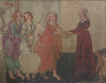 Appraisal: Georgia Timken Fry American - Copy of a Botticelli A