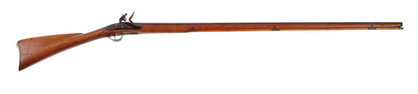 Appraisal: UNMARKED CHERRY FLINTLOCK FOWLING PIECE Cal - oct bbl to