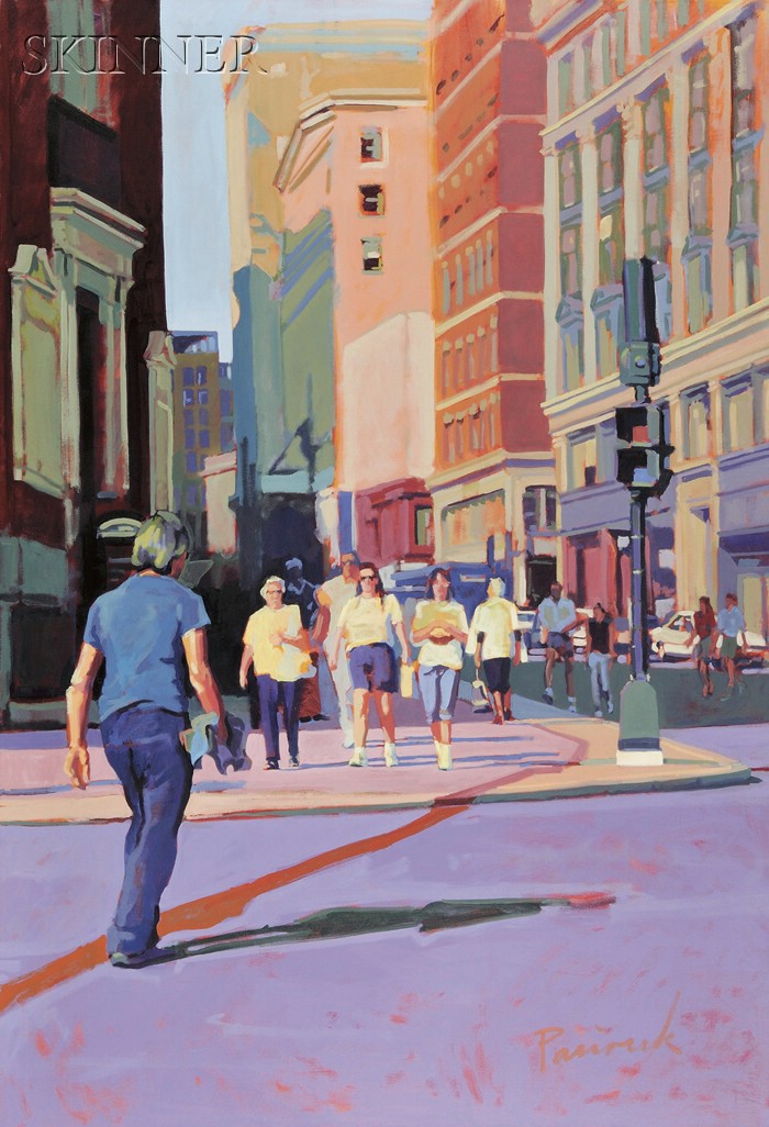 Appraisal: Nick Paciorek American th st Century Tremont Street Boston Signed