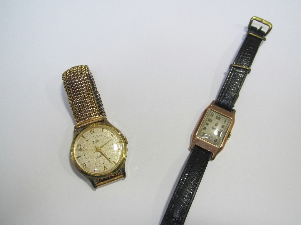 Appraisal: Lot comprising a gents Smith wrist watch and a gents