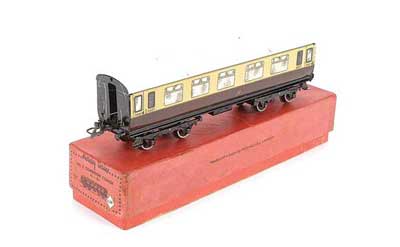 Appraisal: Hornby O Gauge No GWR st rd Corridor Coach sides