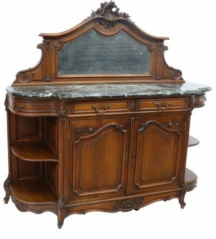 Appraisal: French Louis XV style sideboard server late th early th