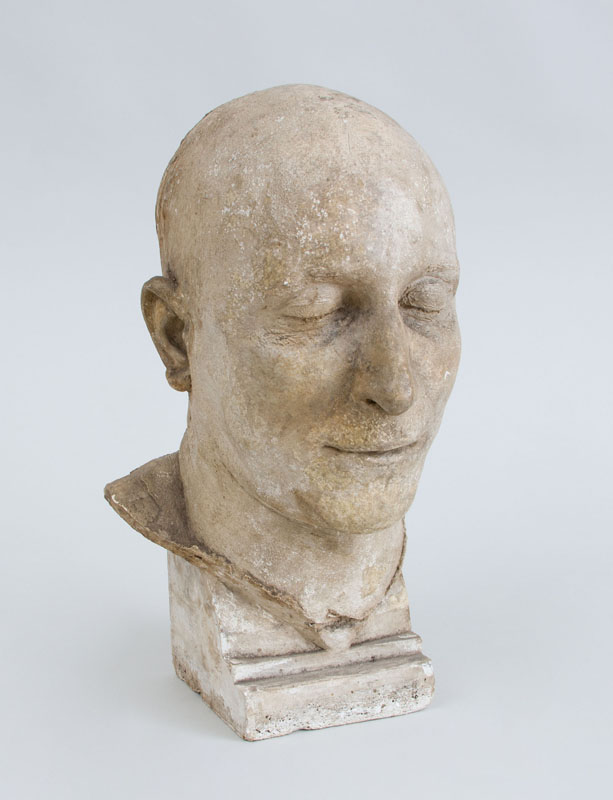 Appraisal: ALEXANDER STIRLING CALDER - DEATH MASK OF GEORGE BELLOWS Plaster