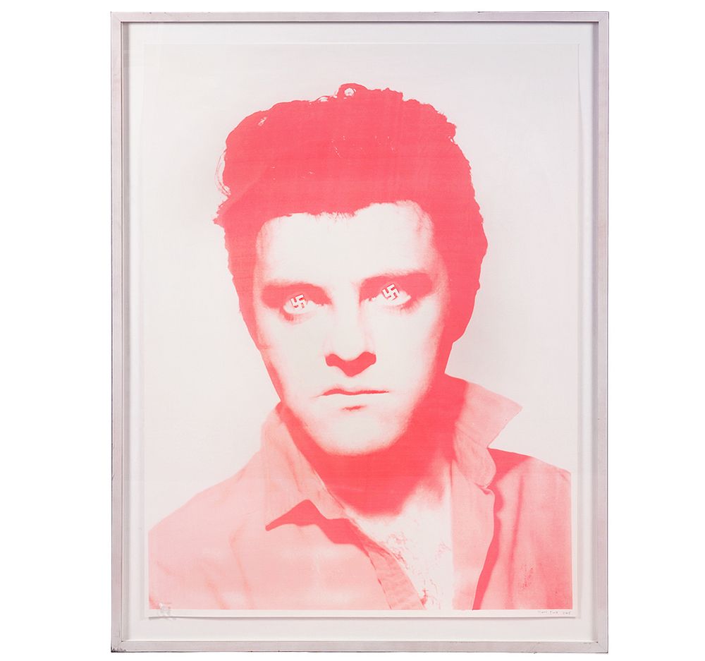 Appraisal: Gavin Turk 'Self Portrait' Signed Screenprint Gavin Turk U K