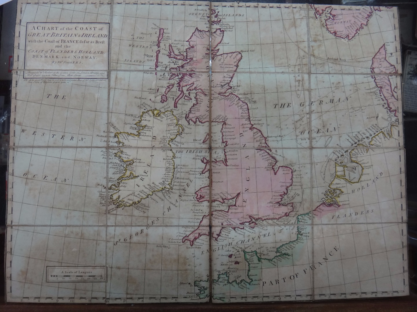 Appraisal: SENEX John A Chart of the Coast of Great Britain