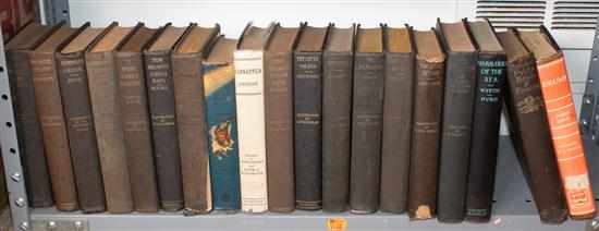 Appraisal: Juvenile Literature Nineteen volumes of boys' adventure literature including Treasure