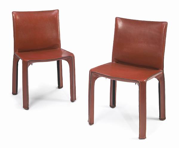 Appraisal: Mario Bellini Italian born for Cassina a pair of 'Cab'