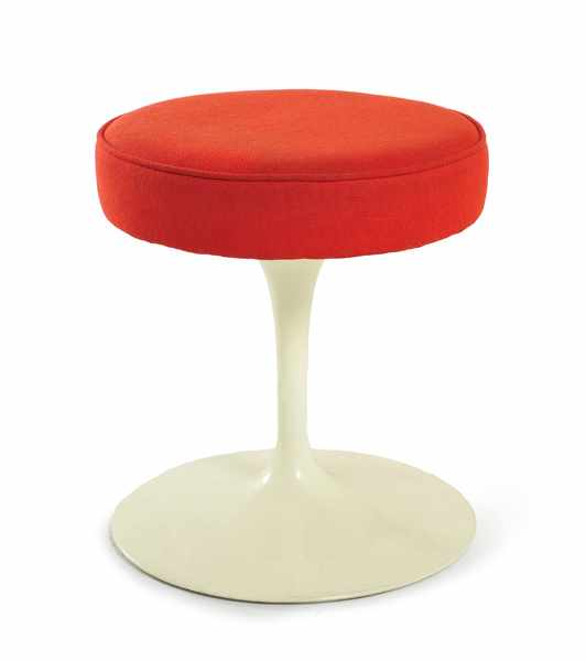 Appraisal: EERO SAARINEN - A PEDESTAL STOOL DESIGNED manufactured by Knoll