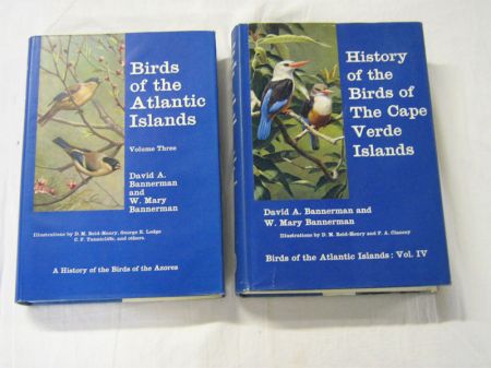 Appraisal: DAVID ARMITAGE AND WINIFRED MARY BANNERMAN BIRDS OF THE ATLANTIC