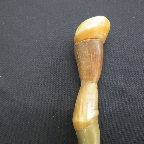 Appraisal: Antique Horn Walking Stick