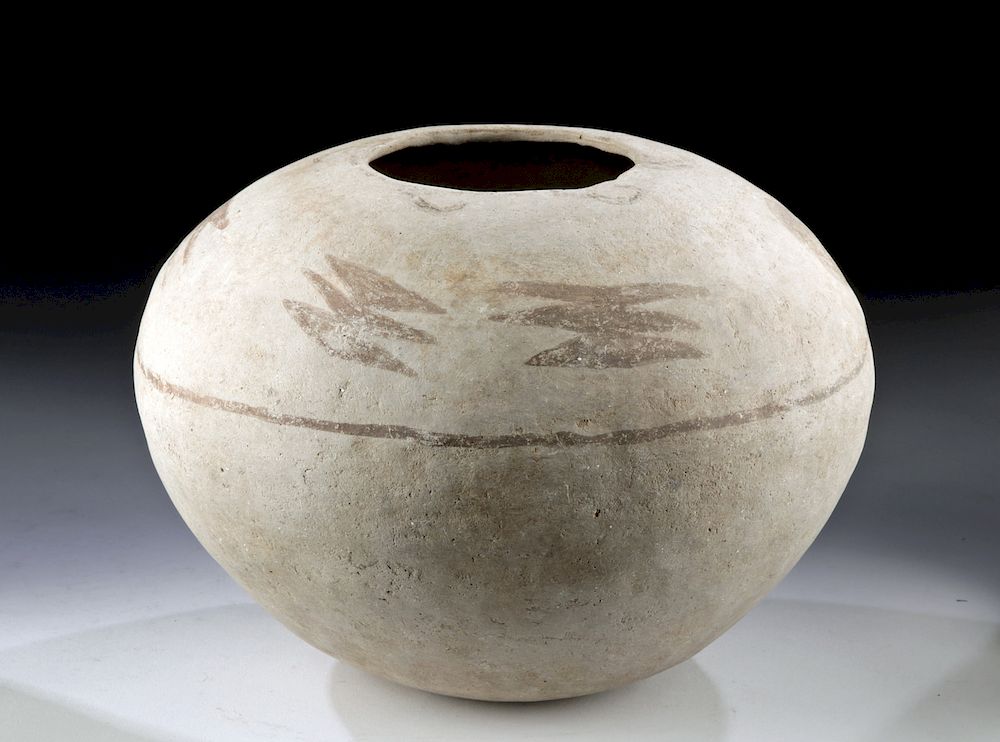 Appraisal: Large Anasazi Pottery Seed Jar - Mesa Verde Museum Native