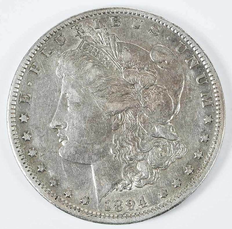 Appraisal: -O Morgan Dollar tougher New Orleans date Provenance Alex Armstrong