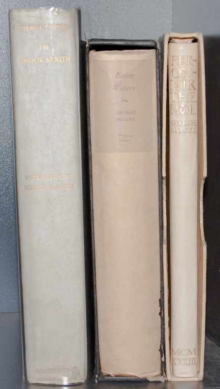 Appraisal: Literature Fine Printing Three Novels by George Moore ''The Brook