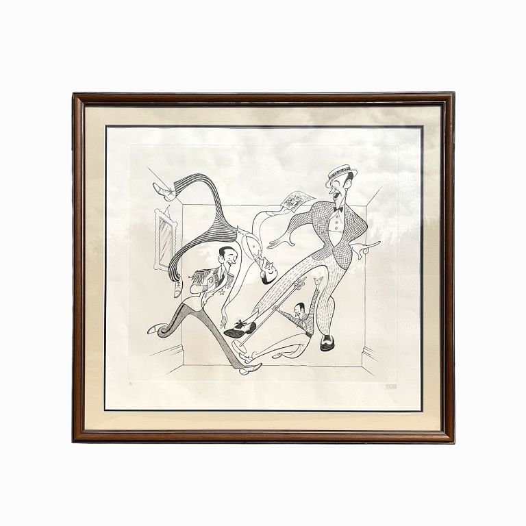 Appraisal: Al Hirschfeld Fred Astaire in Royal Wedding Al Hirschfeld Fred