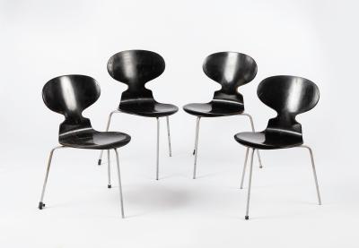 Appraisal: Arne Jacobsen - for Fritz Hansen A set of four