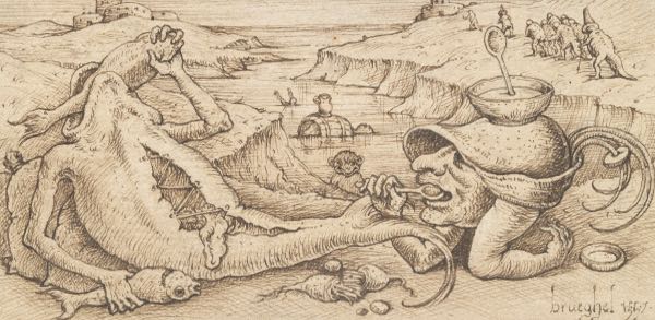 Appraisal: ATTRIBUTED TO PIETER BRUEGEL THE ELDER DUTCH B - -