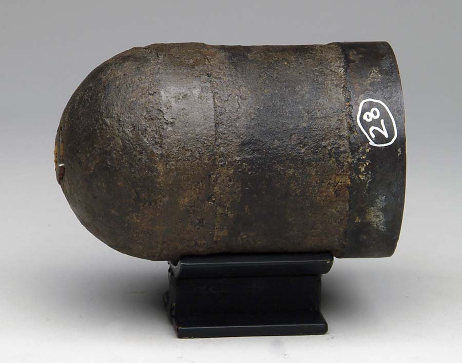 Appraisal: CS RIFLED -POUNDER BROUN SHELL Excavated Unfired Purportedly from the