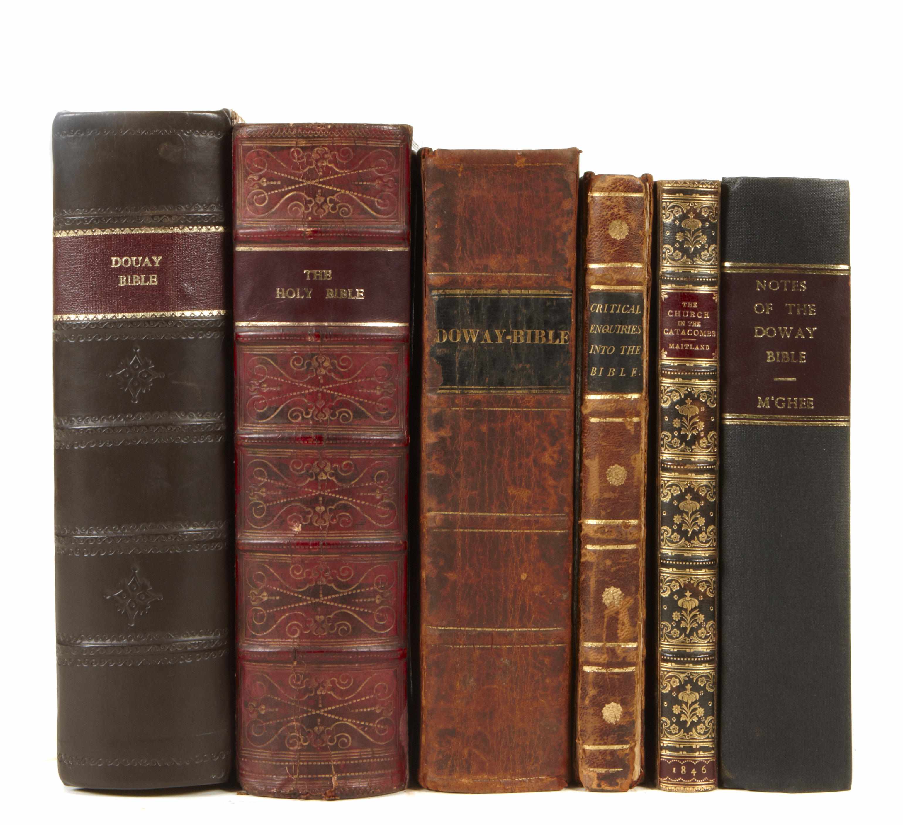 Appraisal: BIBLES volumes including Simon Richard Critical Enquiries into the Various