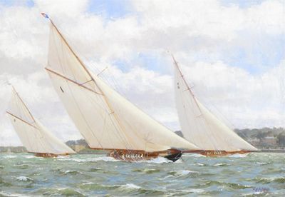 Appraisal: Stephen J Renard b Lulworth Britannia and Candida off the