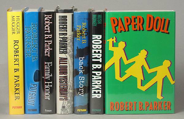 Appraisal: PARKER ROBERT B Approx vols all hardback in dj including