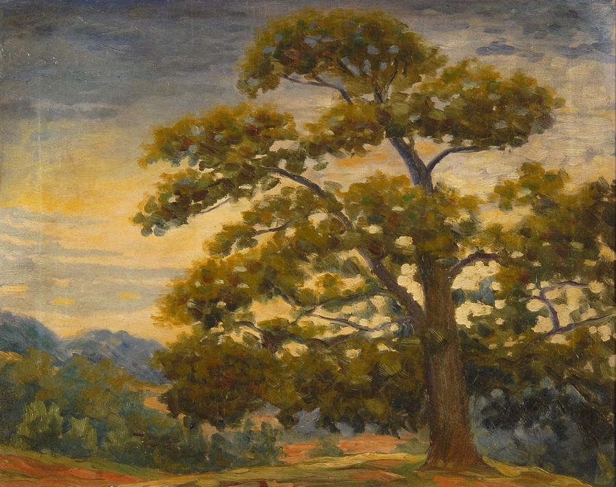 Appraisal: AMERICAN SCHOOLFirst Half of the th CenturyUntitled landscape Unsigned Oil