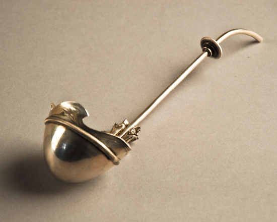 Appraisal: A th C Gorham Sterling Ladle with an Orientalist motif