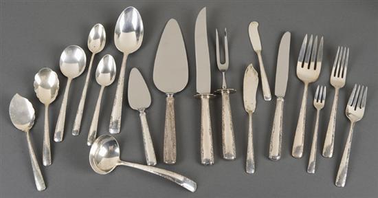 Appraisal: Gorham sterling flatware complete service for plus serving pieces and