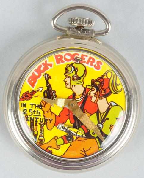 Appraisal: Buck Rogers Revival Pocket Watch Description Excellent working condition Missing