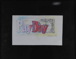 Appraisal: Gayle Blair Tate - Colored Pencil Drawing Signed in Pencil