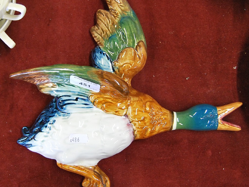 Appraisal: A Beswick flying duck model number -