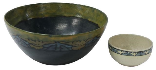 Appraisal: lot of American Arts and Crafts pottery bowls Saturday Evening