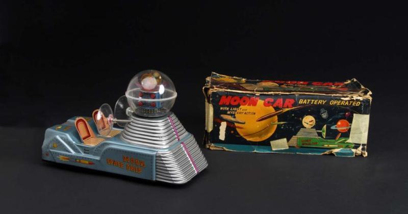 Appraisal: Moon Spaceship Toy Description Japanese Made by Linemar Working When