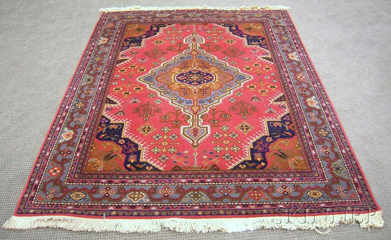 Appraisal: Machine-made Oriental-style Rug Europe th century ft in x ft