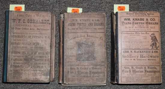 Appraisal: City Directories Three annual issues of Woods's ''Baltimore City Directory''