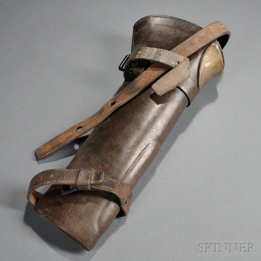 Appraisal: Model Cavalry Carbine Boot with Straps c late th century