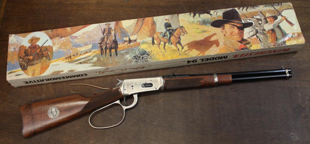 Appraisal: JOHN WAYNE COMMEMORATIVE WINCHESTER MODEL LEVER ACTION CARBINE - caliber