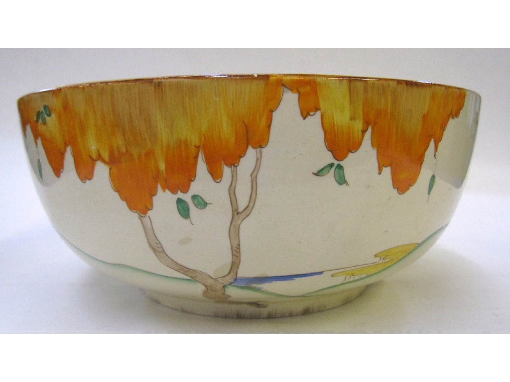 Appraisal: Clarice Cliff Wilkinson 'Taomina' pattern bowl