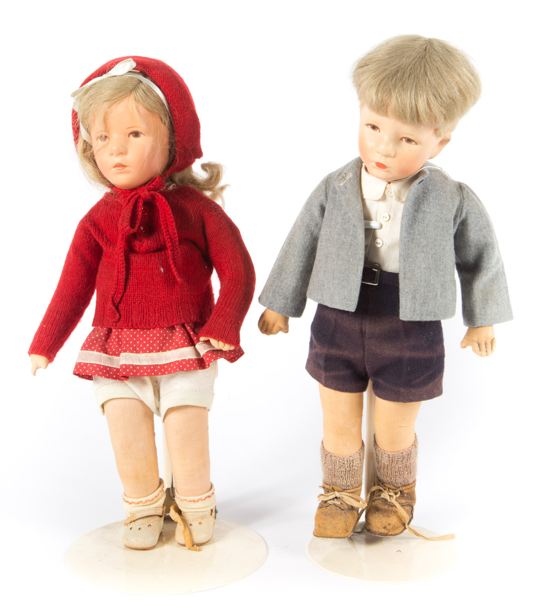 Appraisal: Lenci type doll Red Riding Hood boy doll Lenci type