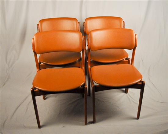 Appraisal: Four Erik Buck for Mobler Danish Chairs