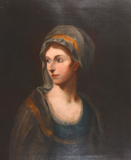 Appraisal: th Century English SchoolBust length portrait of a lady in