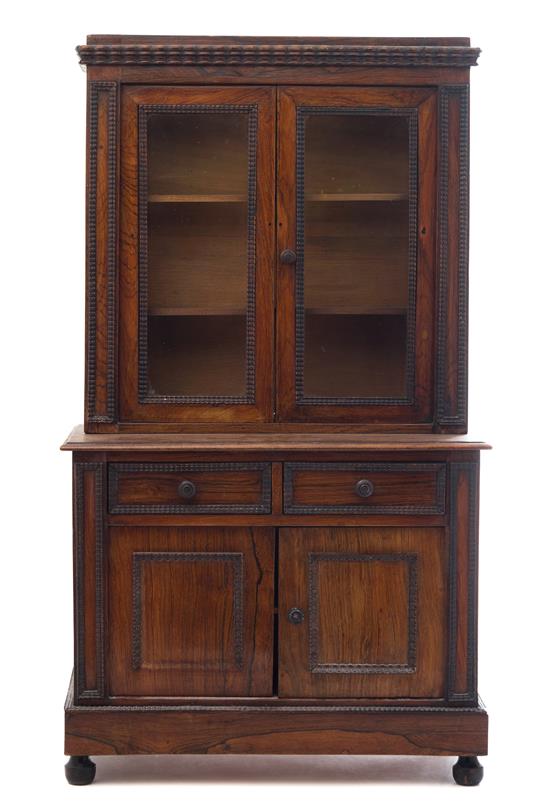 Appraisal: Sale Lot A Diminutive Step-Back Cupboard th th century with