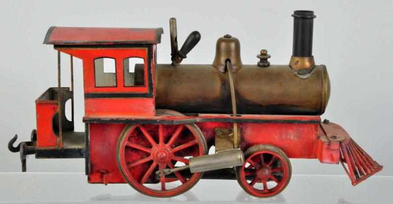 Appraisal: Schoener -Gauge Live Steam Train Engine German American outline with