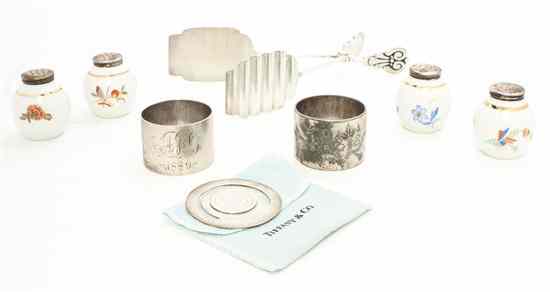 Appraisal: A Collection of American Sterling Silver Continental Silver and Silver