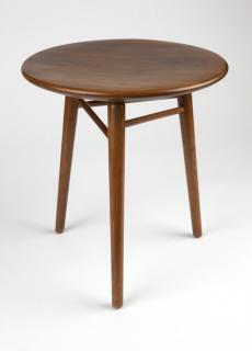 Appraisal: A mid Circa possibly Danish of teak the circular seat