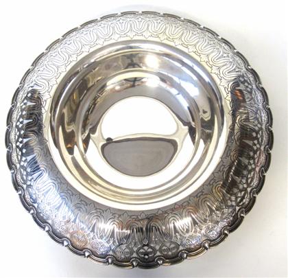 Appraisal: Sterling silver centerpiece bowl tiffany co new york ny th